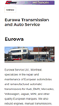 Mobile Screenshot of eurowa.com
